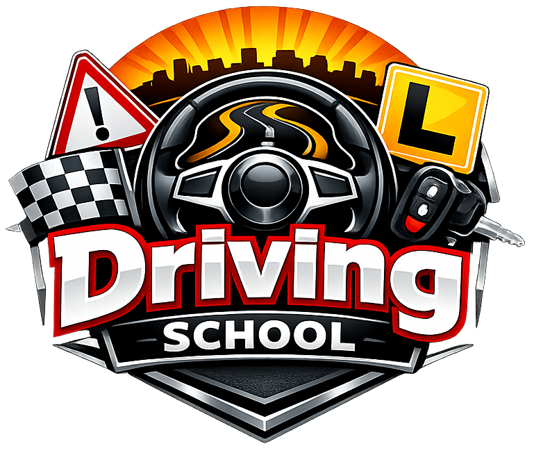 Driving School Logo